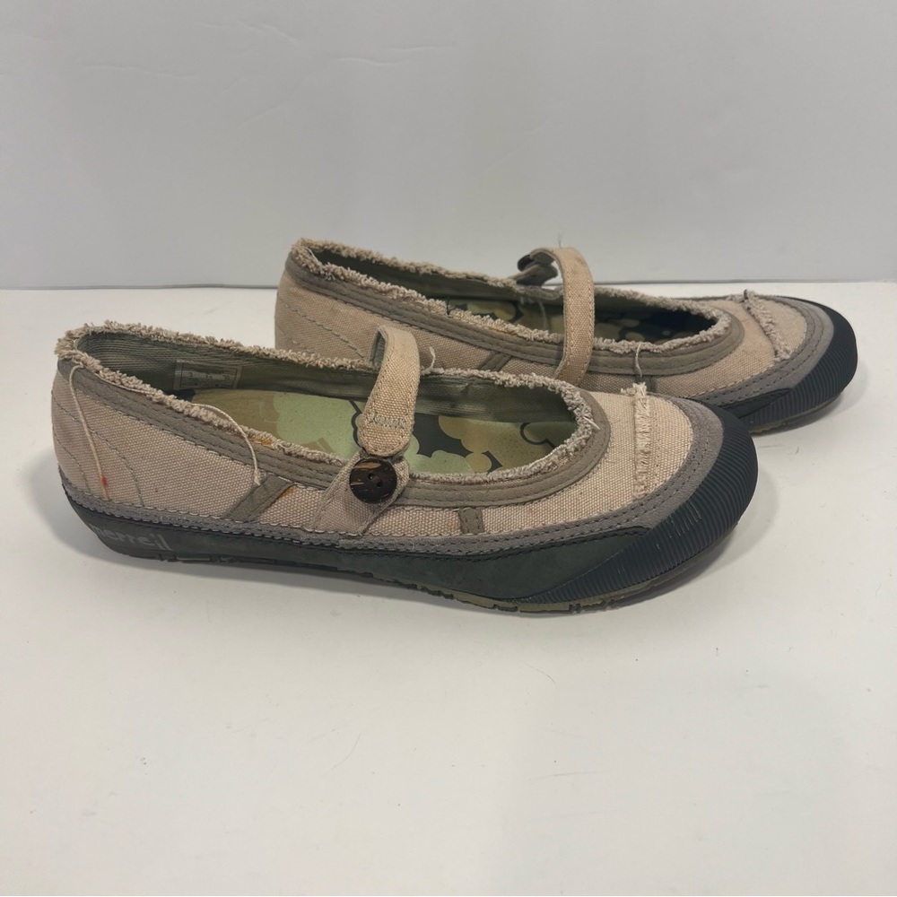 Merrell Cruz MJ Brown Mary Jane Shoes Fabric Women's Size 6